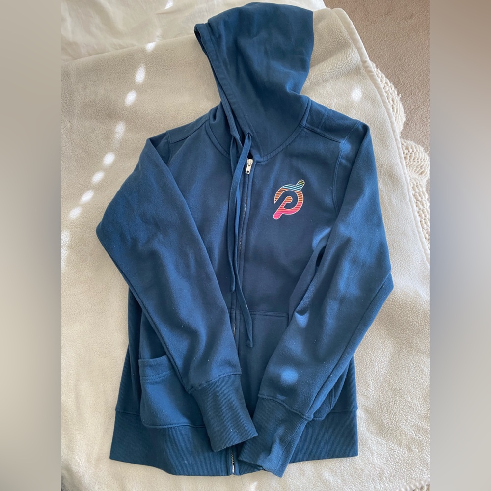 Peloton zip up hoodie
